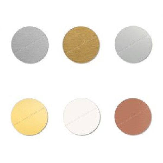 Sublimasyon Madalya Göbeği 4 cm 