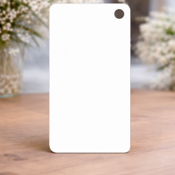 Dikdörtgen  Süblimasyon Termoplast Anahtarlık