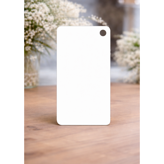 Dikdörtgen  Süblimasyon Termoplast Anahtarlık