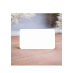 Dikdörtgen Süblimasyon Termoplast Yaka İsimlik