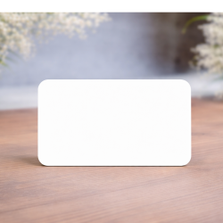 Dikdörtgen Süblimasyon Termoplast Yaka İsimlik