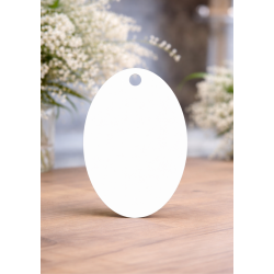 Elips Süblimasyon Termoplast Anahtarlık