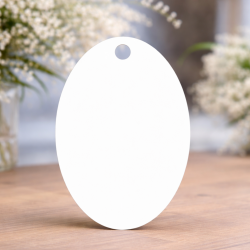 Elips Süblimasyon Termoplast Anahtarlık