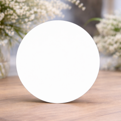 Yuvarlak Süblimasyon Termoplast Magnet 80 mm